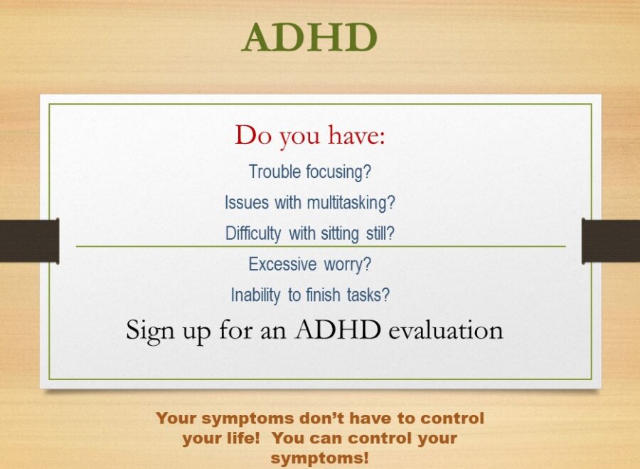 ADHD Evaluation